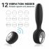 Aixiasia Dylon-Remote - Rechargeable Wireless Anal Vibrator (Black) 