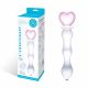 GLAS - Heart Glass Dildo (Transparent) 