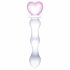 GLAS - Heart Glass Dildo (Transparent) 