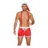 Obsessive Mr Claus - Santa Costume Set (2-Piece) - Red 