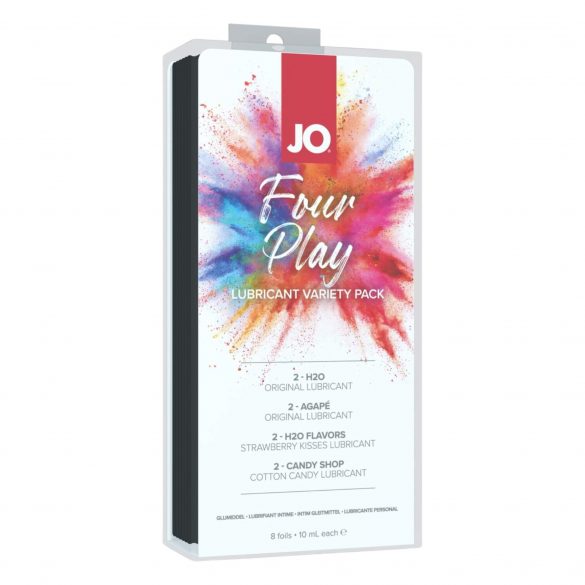 System JO Four Play - playful discovery kit (8x10 ml) 