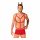 Obsessive Mr. Reindy - Men's Reindeer Costume (3-Piece) - Red 