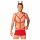 Obsessive Mr. Reindy - Men's Reindeer Costume (3-Piece) - Red 