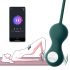 Magic Motion Crystal Duo - Smart Kegel Ball Set - Green - (2-Piece) 