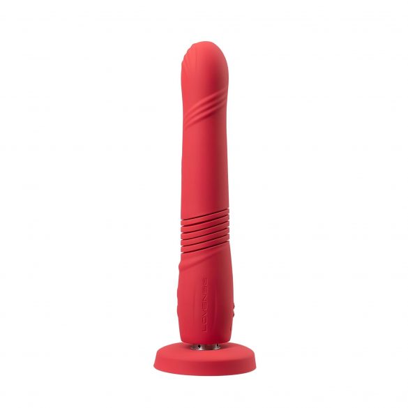 LOVENSE Gravity - Rechargeable, Stand-Alone Thrusting Vibrator (Red) 