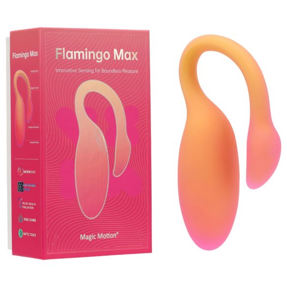 Magic Motion Flamingo Max - Smart Vibrating Egg (Orange)